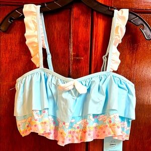 Girls/Juniors size small/medium Cinnamoroll Flounce swim top